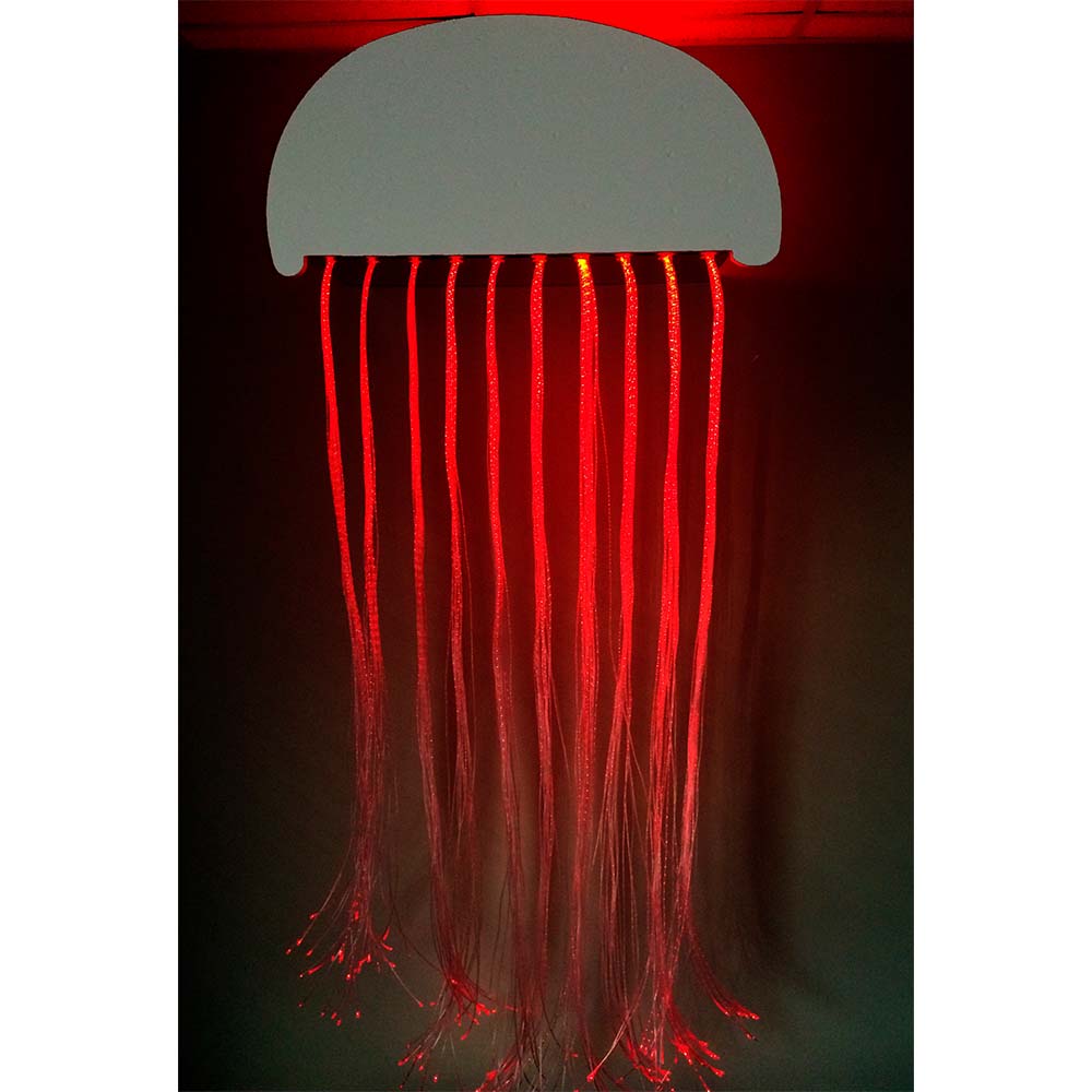 Experia-Calming-Fiber-Optic-Jellyfish-Red
