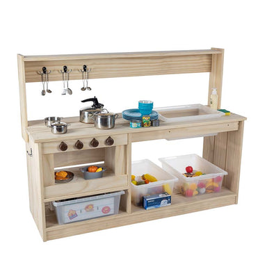 Wood Designs Play Kitchen Outdoor Kitchen with Toys
