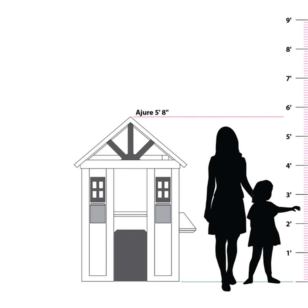 2MamaBees_Ajure_Playhouse_Measurement