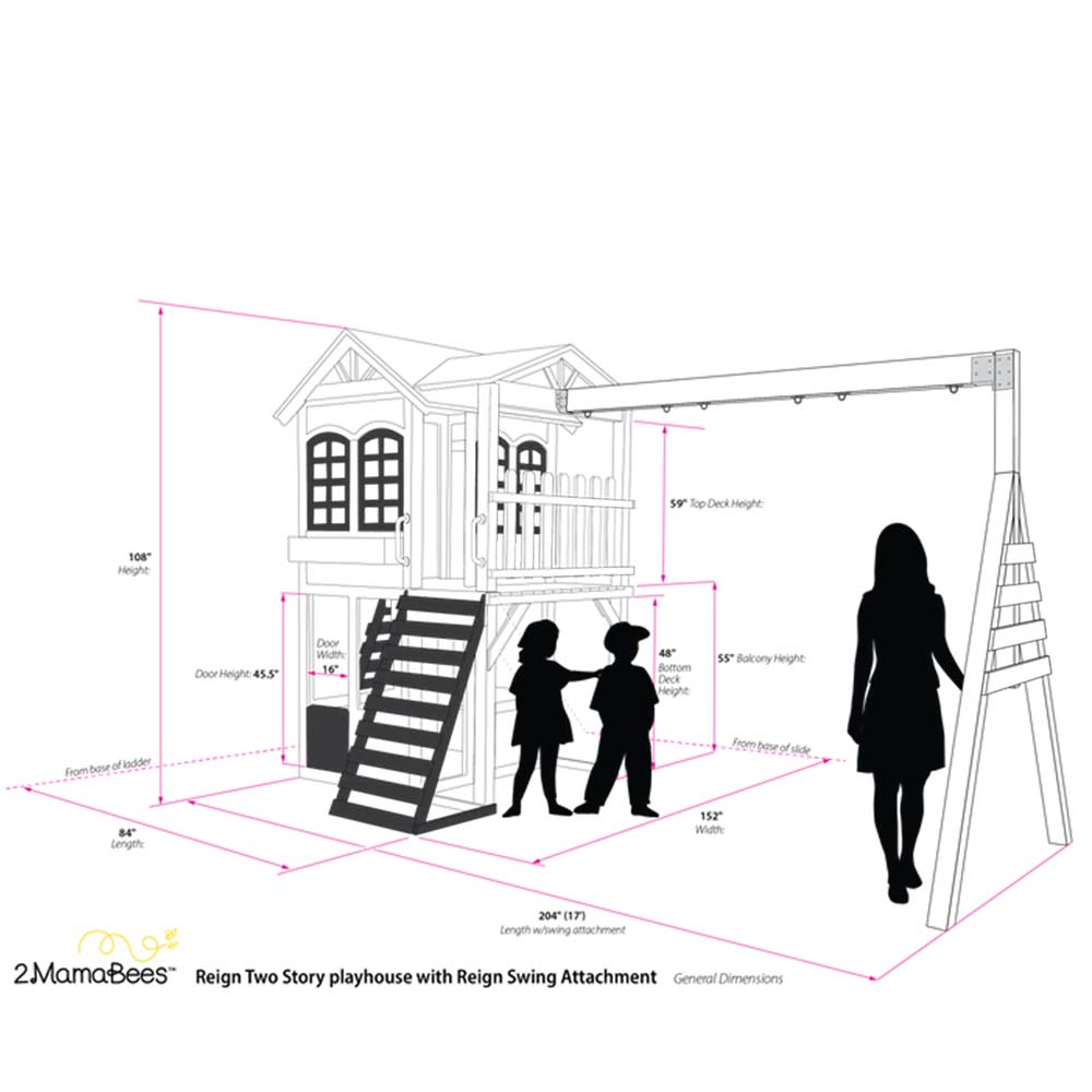 2MamaBees_Reign_Swing_Set_Dimensions
