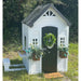 2MamaBees_Zahara_Playhouse_Front_Left_Angle_View_In_Grass