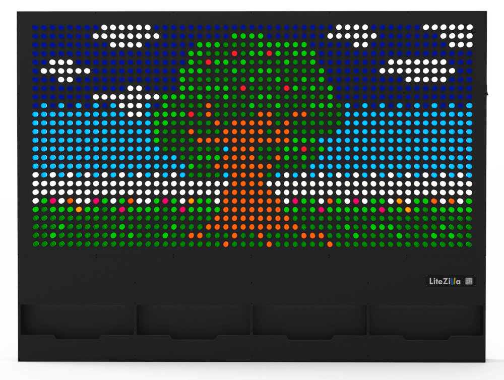 LiteZilla Giant Lite Brite - Dollhaus