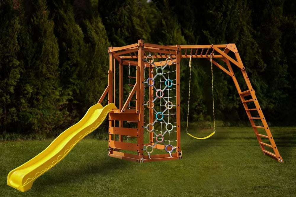 Avenlur Wooden Outdoor Playground Set - Dollhaus