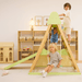 Avenlur Bush 6 - in - 1 Indoor Wooden Jungle Gym Climber - Dollhaus