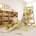 Avenlur Bush 6 - in - 1 Indoor Wooden Jungle Gym Climber - Dollhaus