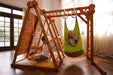 Avenlur Chestnut 8 - in - 1 Indoor Outdoor Jungle Gym - Dollhaus