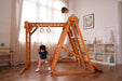 Avenlur Chestnut 8 - in - 1 Indoor Outdoor Jungle Gym - Dollhaus