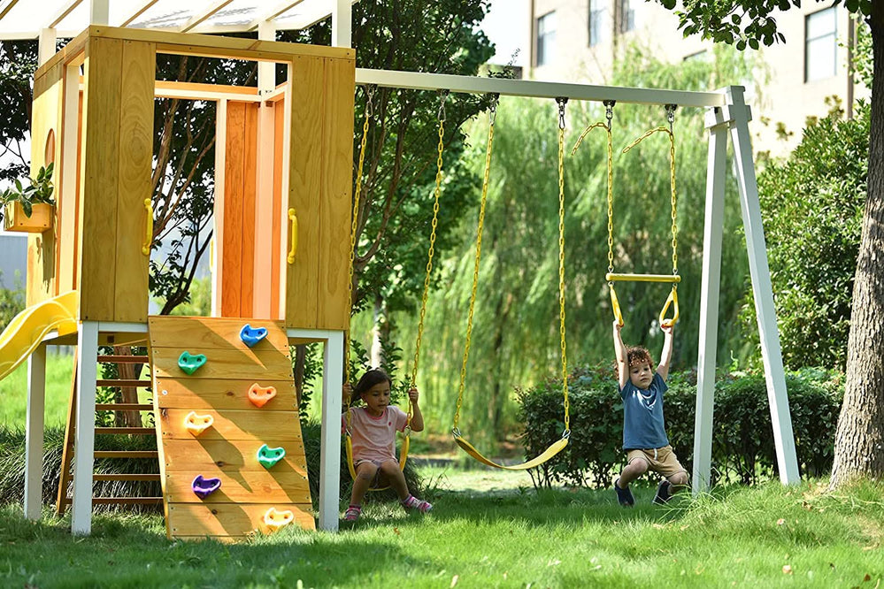 Avenlur Forest Outdoor Swing Set - Dollhaus