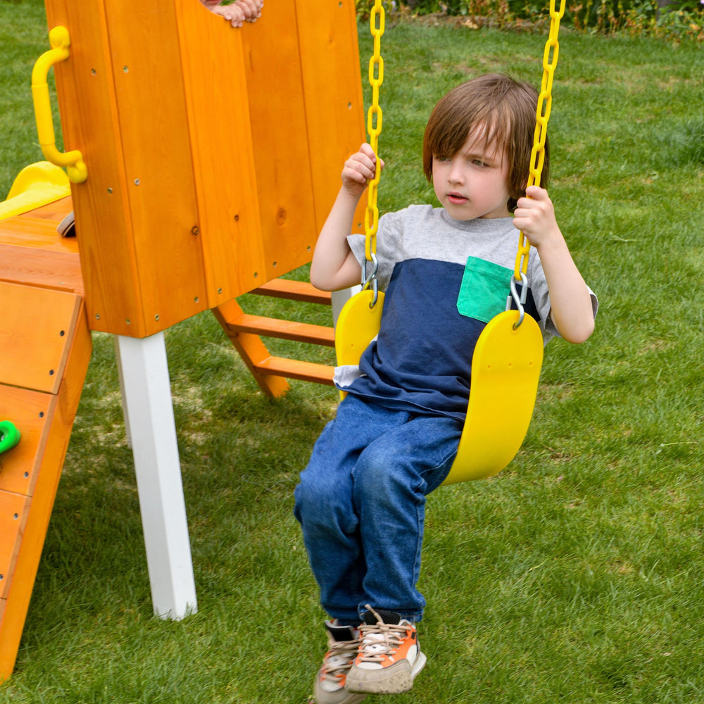Avenlur Forest Small Outdoor Toddler Swing Set - Dollhaus