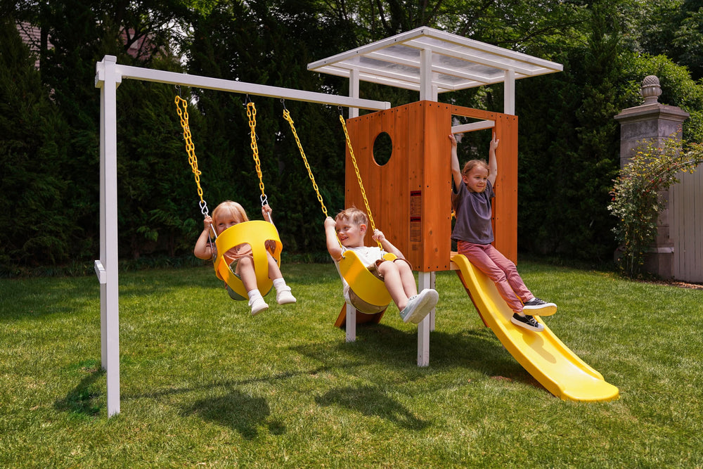 Avenlur Forest Small Outdoor Toddler Swing Set - Dollhaus