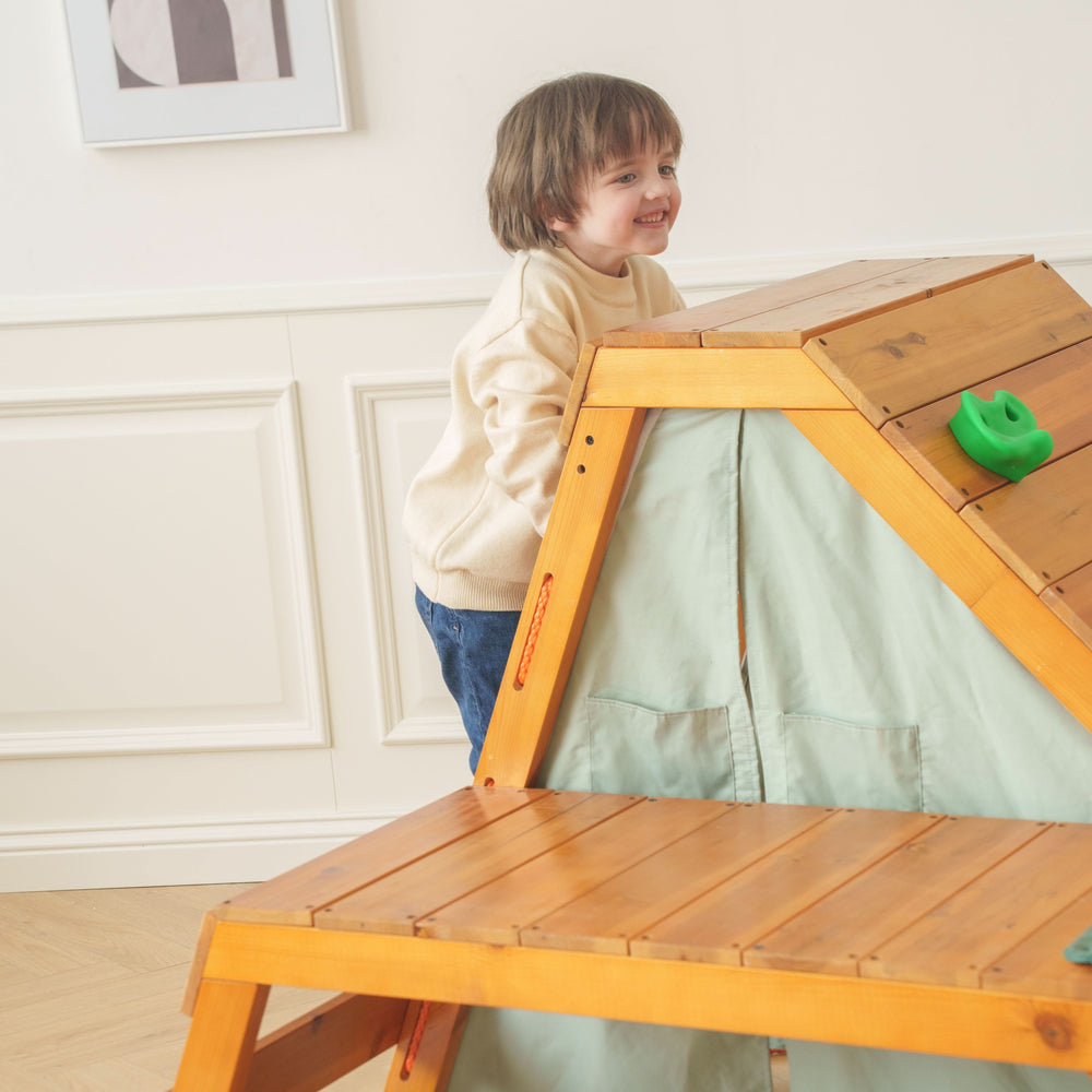 Avenlur Palm 5 - in - 1 Outdoor Indoor Playground Playset - Dollhaus