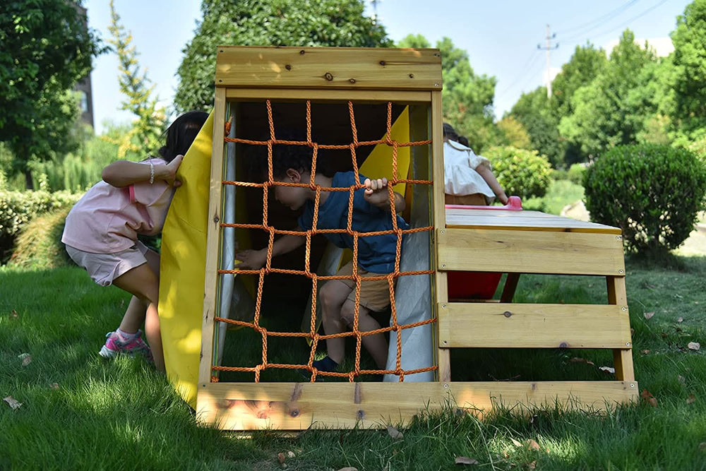 Avenlur Palm 5 - in - 1 Outdoor Indoor Playground Playset - Dollhaus