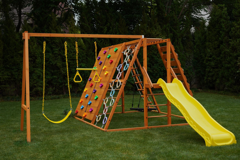 Avenlur Sycamore Backyard Climbing Set - Dollhaus
