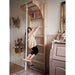BenchK Childrens Ladder with Pull-Up Bar and Gymnastics Accessories with Child in Room