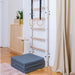 BenchK Grey Gym Mat Folded on Floor