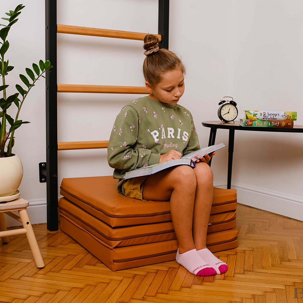 BenchK Gym Mat Folded Child Sitting Reading