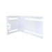 BenchK Steel Wall Holder Bracket White