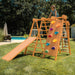 Avenlur Chestnut 8 - in - 1 Indoor Outdoor Jungle Gym - Dollhaus