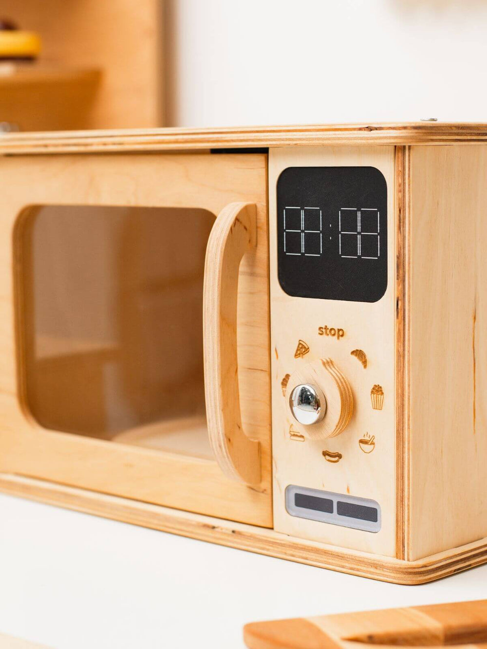 Enjoy the Wood Play Microwave