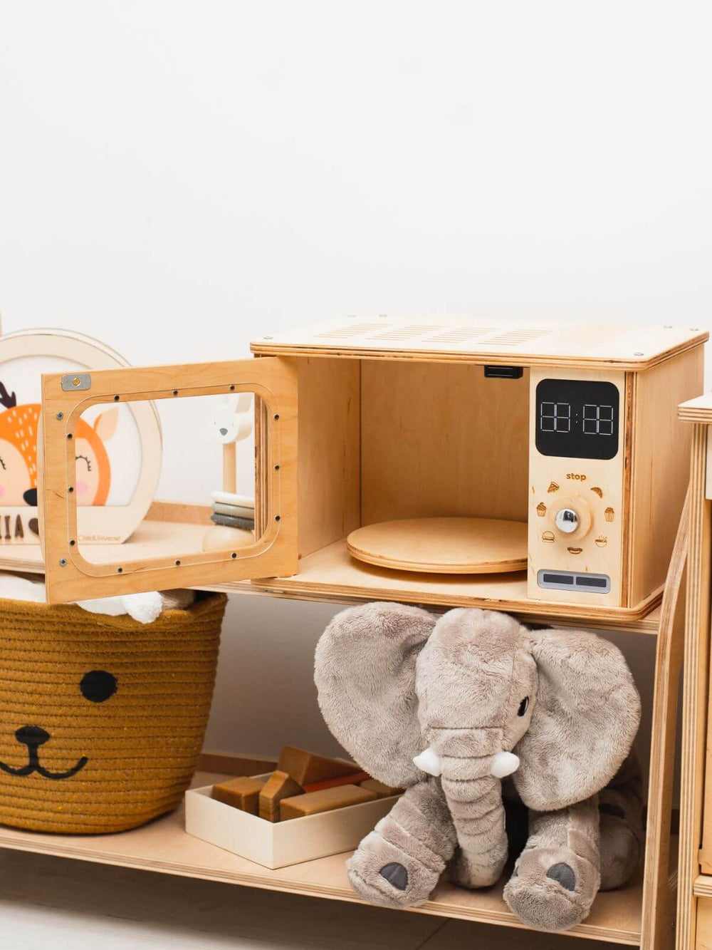 Enjoy the Wood Play Microwave