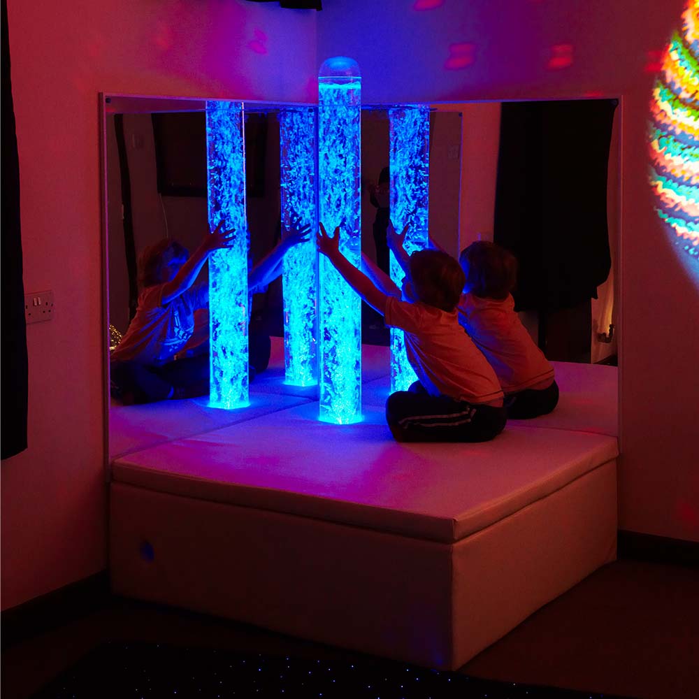 Experia-Bubble-Tube-Corner-Blue