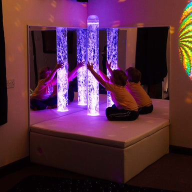 Experia-Bubble-Tube-Corner-Purple