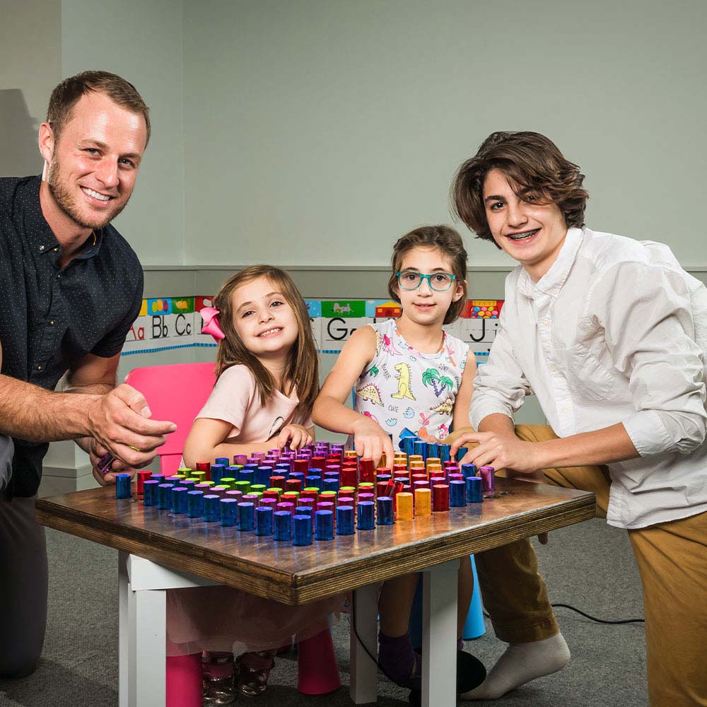LiteZilla_Mini_Table_with_Family