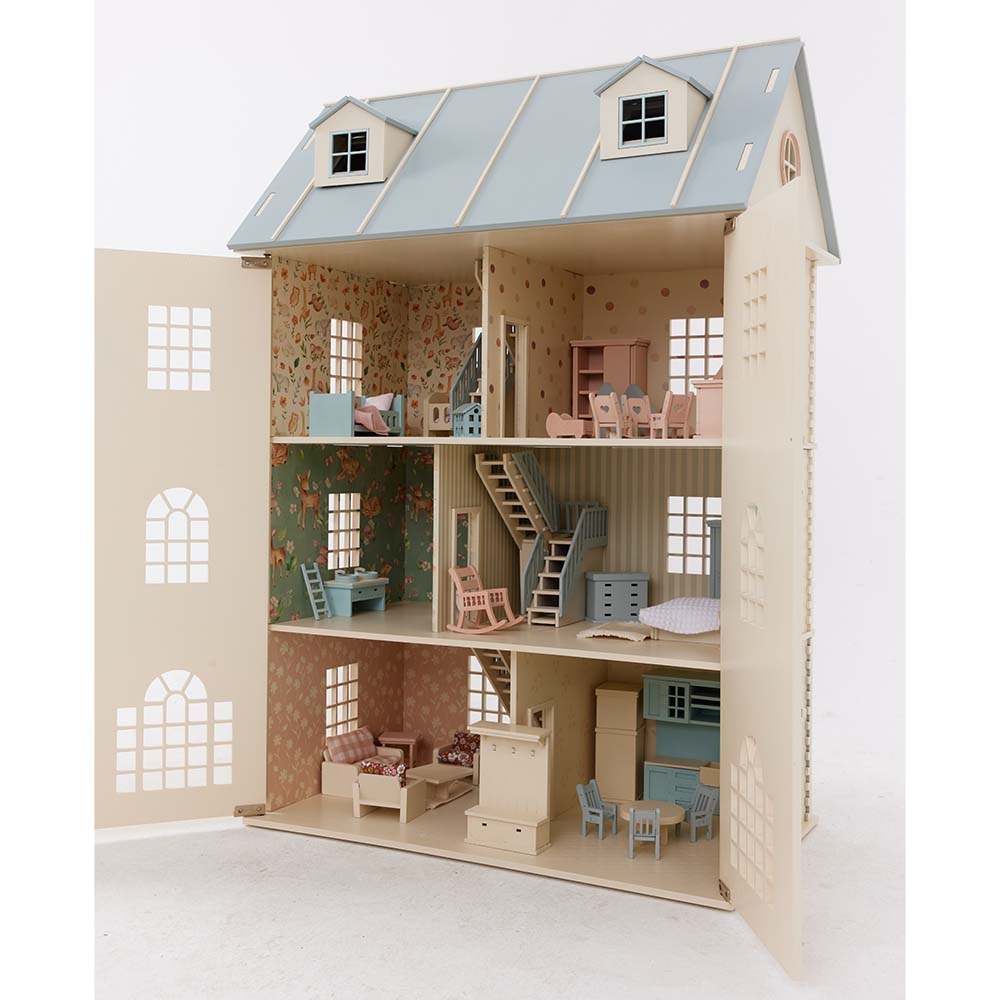 Little_Forest_Animals_London_House_Dollhouse_Open_Side_Angle