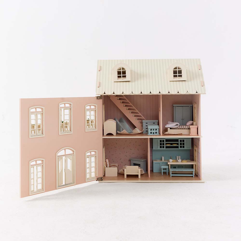 Little_Forest_Animals_Nice_Dollhouse_Front_Open