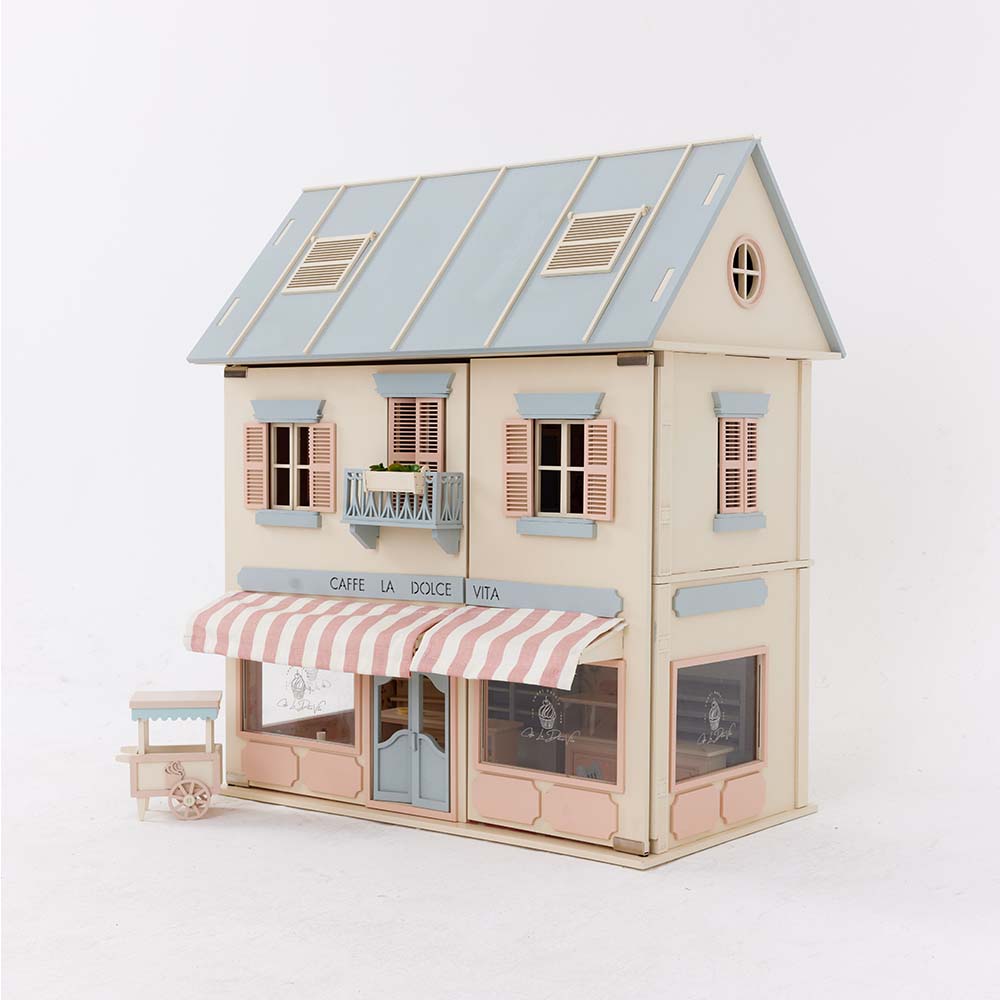 Little_Forest_Animals_Rome_Dollhouse_Side_Angle_View