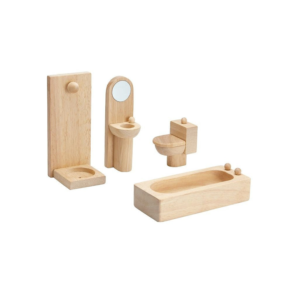 Plan Toys Bathroom Dollhouse Furniture Set - Dollhaus