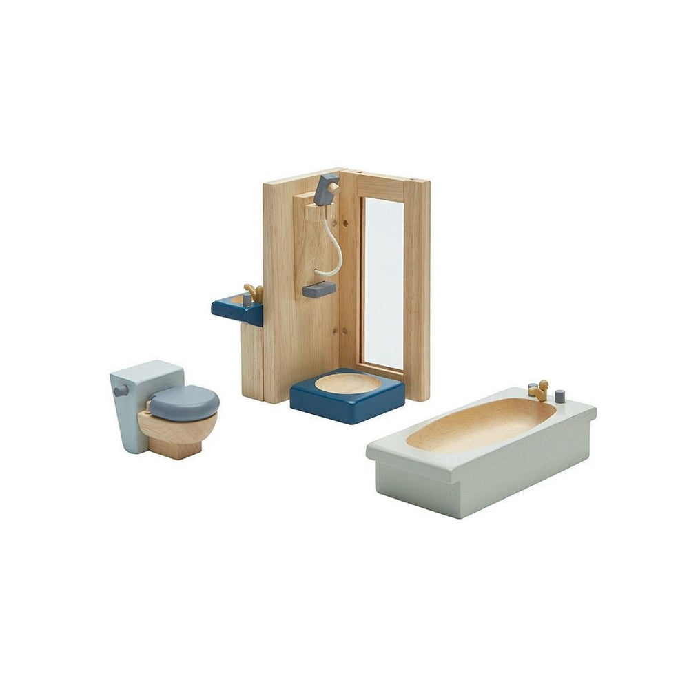 Plan Toys Bathroom Dollhouse Furniture Set - Dollhaus