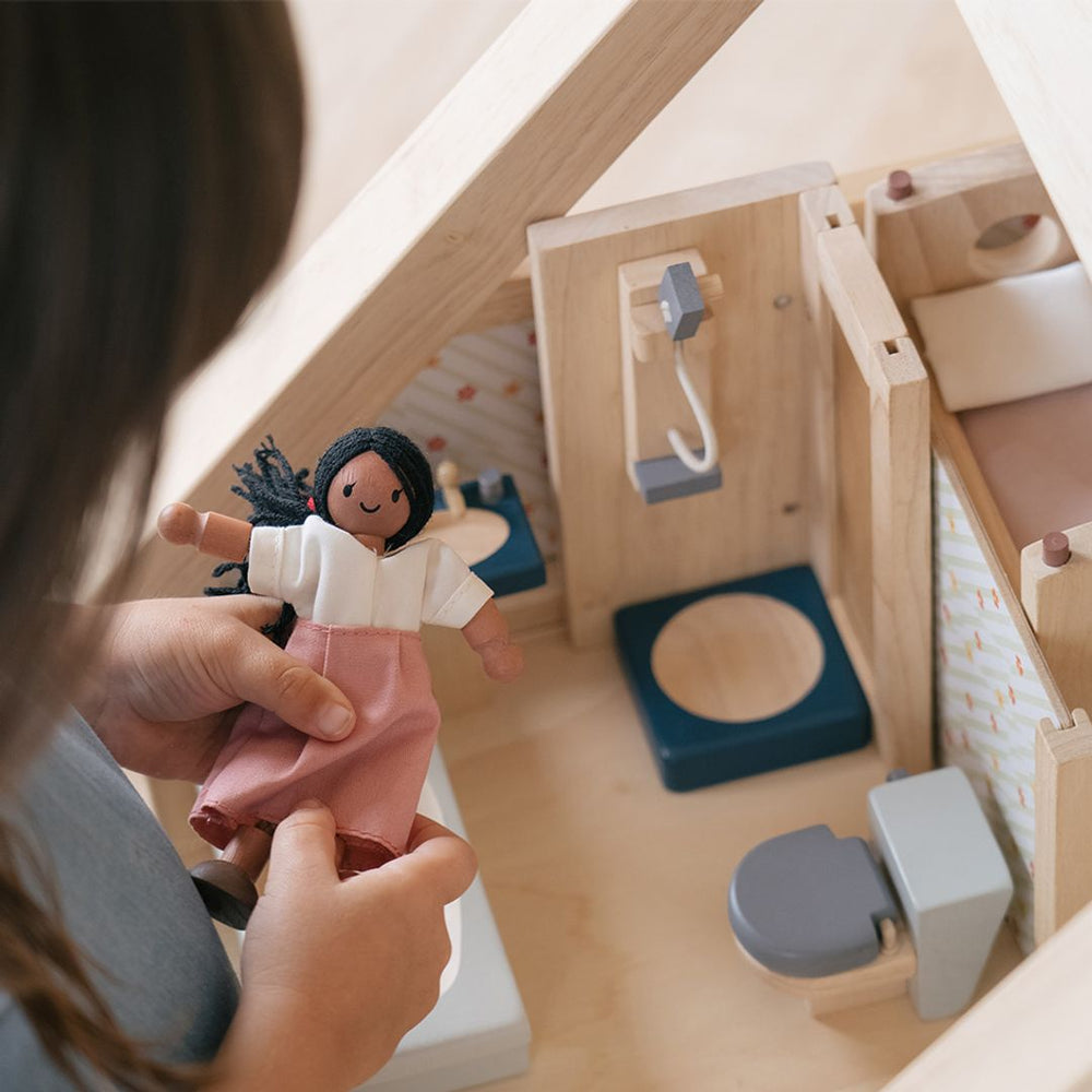 Plan Toys Bathroom Dollhouse Furniture Set - Dollhaus