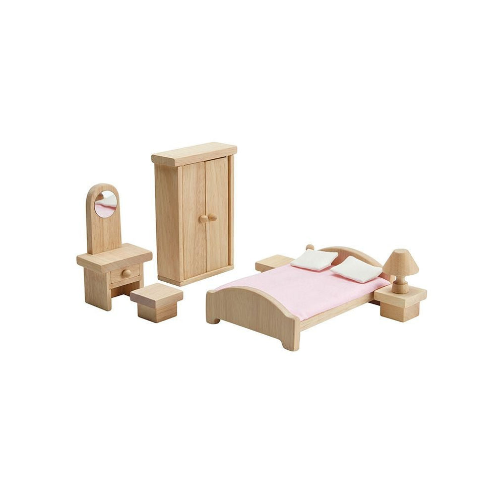 Plan Toys Bedroom Dollhouse Furniture Set - Dollhaus