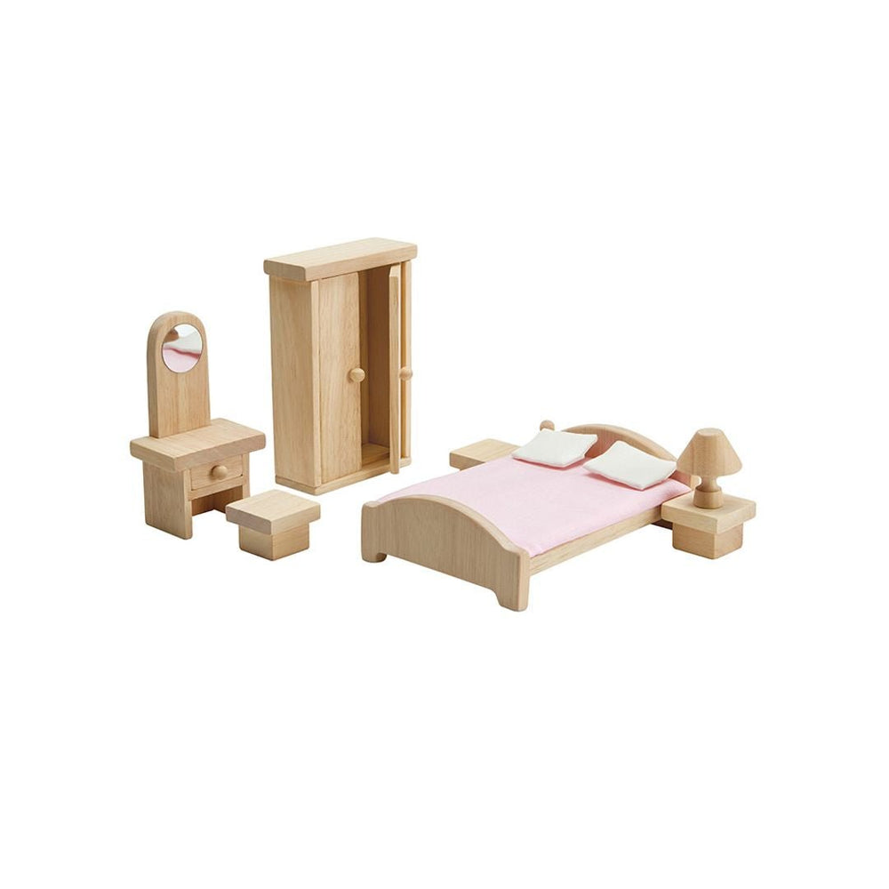 Plan Toys Bedroom Dollhouse Furniture Set - Dollhaus