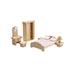 Plan Toys Bedroom Dollhouse Furniture Set - Dollhaus