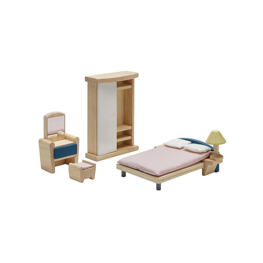 Plan Toys Bedroom Dollhouse Furniture Set - Dollhaus