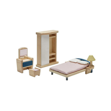 Plan Toys Bedroom Dollhouse Furniture Set - Dollhaus