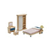 Plan Toys Bedroom Dollhouse Furniture Set - Dollhaus