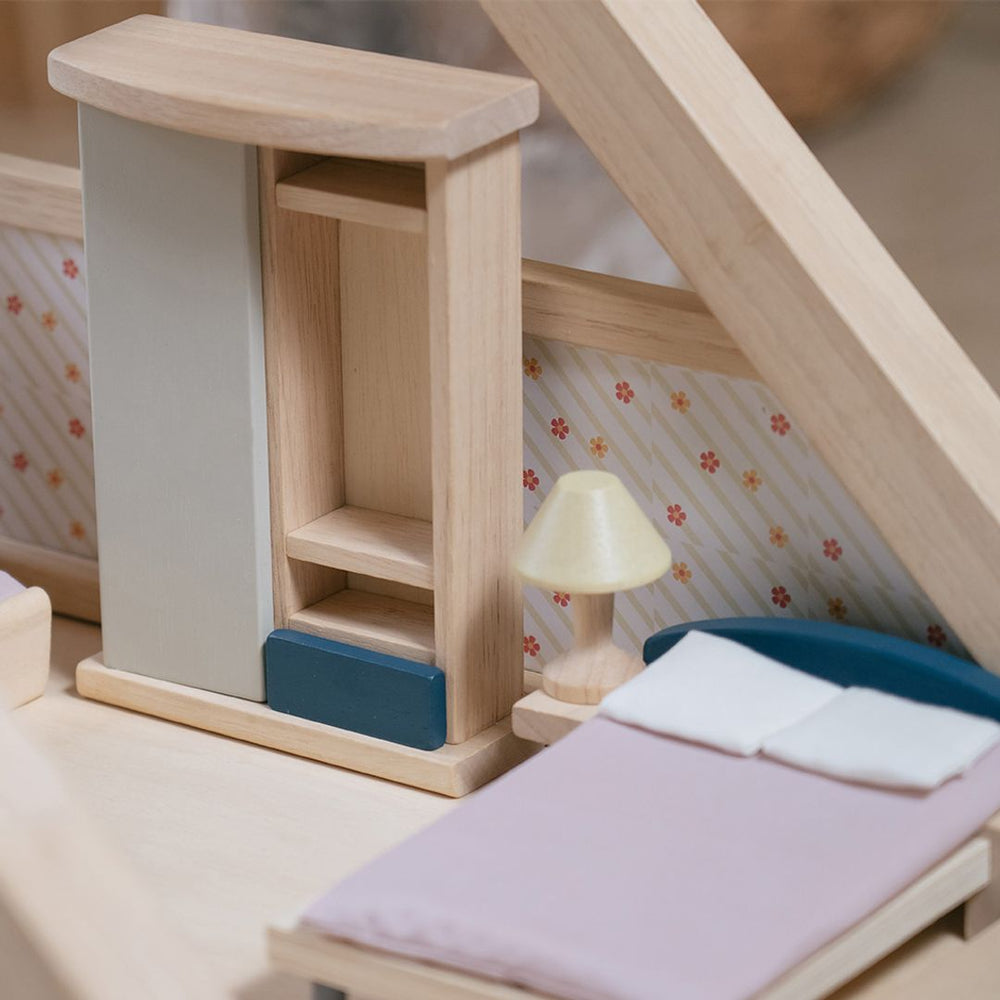 Plan Toys Bedroom Dollhouse Furniture Set - Dollhaus