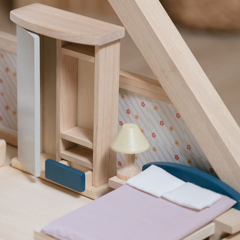 Plan Toys Bedroom Dollhouse Furniture Set - Dollhaus