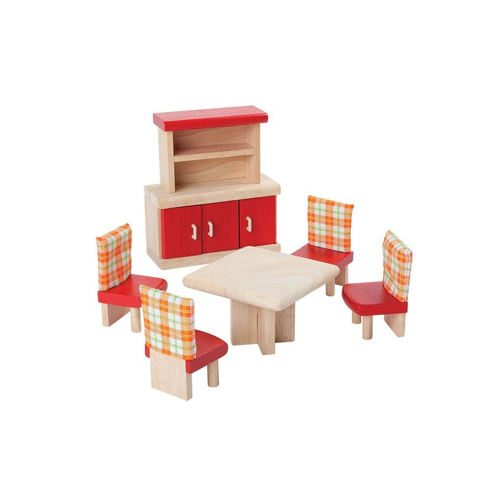 Plan Toys Dining Room Dollhouse Furniture Set - Dollhaus