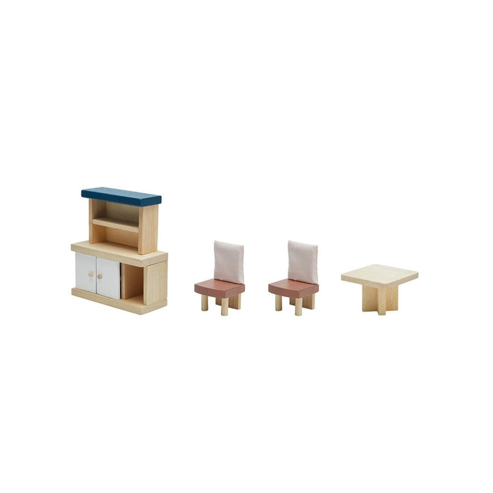 Plan Toys Dining Room Dollhouse Furniture Set - Dollhaus