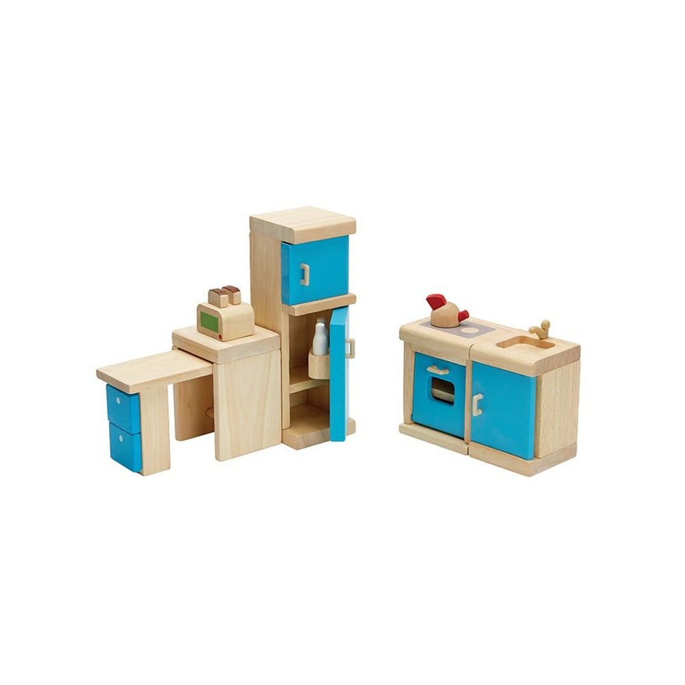 Plan Toys Kitchen Dollhouse Furniture Set - Dollhaus