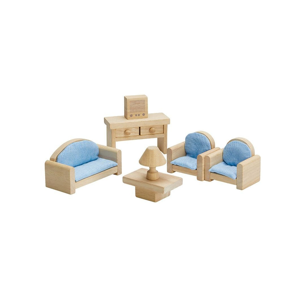 Plan Toys Living Room Dollhouse Furniture Set - Dollhaus