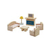 Plan Toys Living Room Dollhouse Furniture Set - Dollhaus