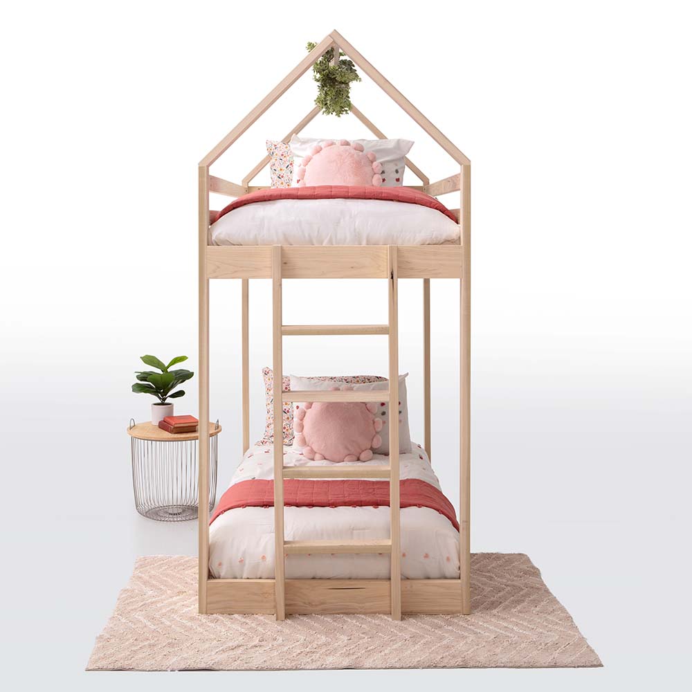 Purveyor_15_Blue_Ridge_Bunk_Front_View_with_Bedding_and_Furniture