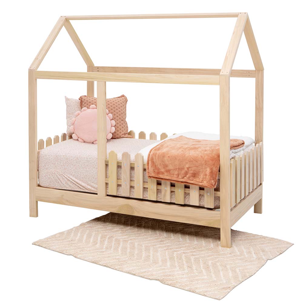 Purveyor_15_Shenandoah_Bed_Side_Angle_with_Bedding_and_Legs