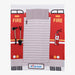 Play tent with fire truck design, including a fire extinguisher and tools, on a white background.