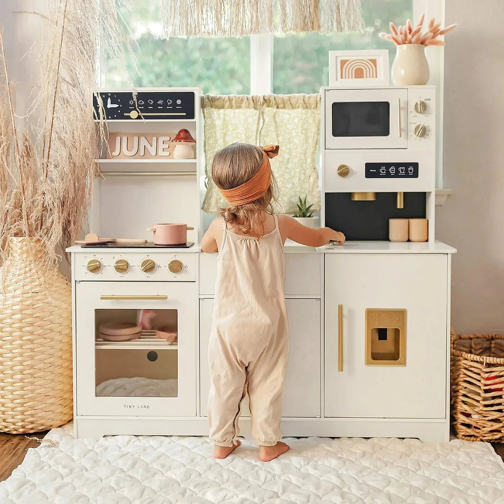 Tiny Land Iconic Wooden Play Kitchen - Dollhaus